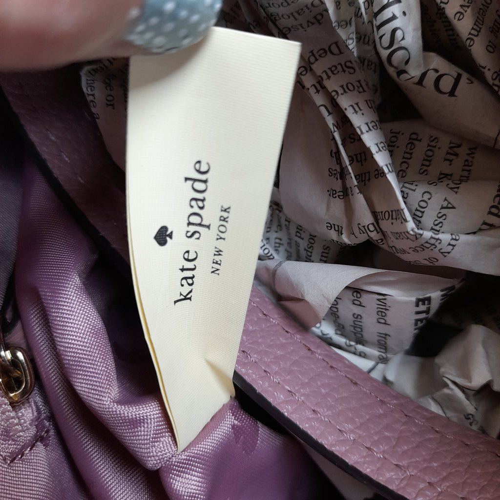 Kate Spade 'Naomi' Dusty Pink Leather Satchel | Gently Used |