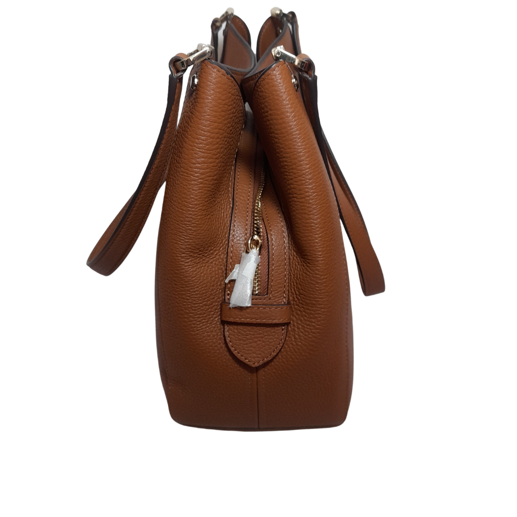 Kate Spade Tan Pebbled Leather 'Leila' Shoulder Bag | Like New |