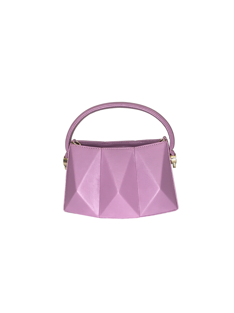 Warp Lilac Leather Mini Bag | Sample |