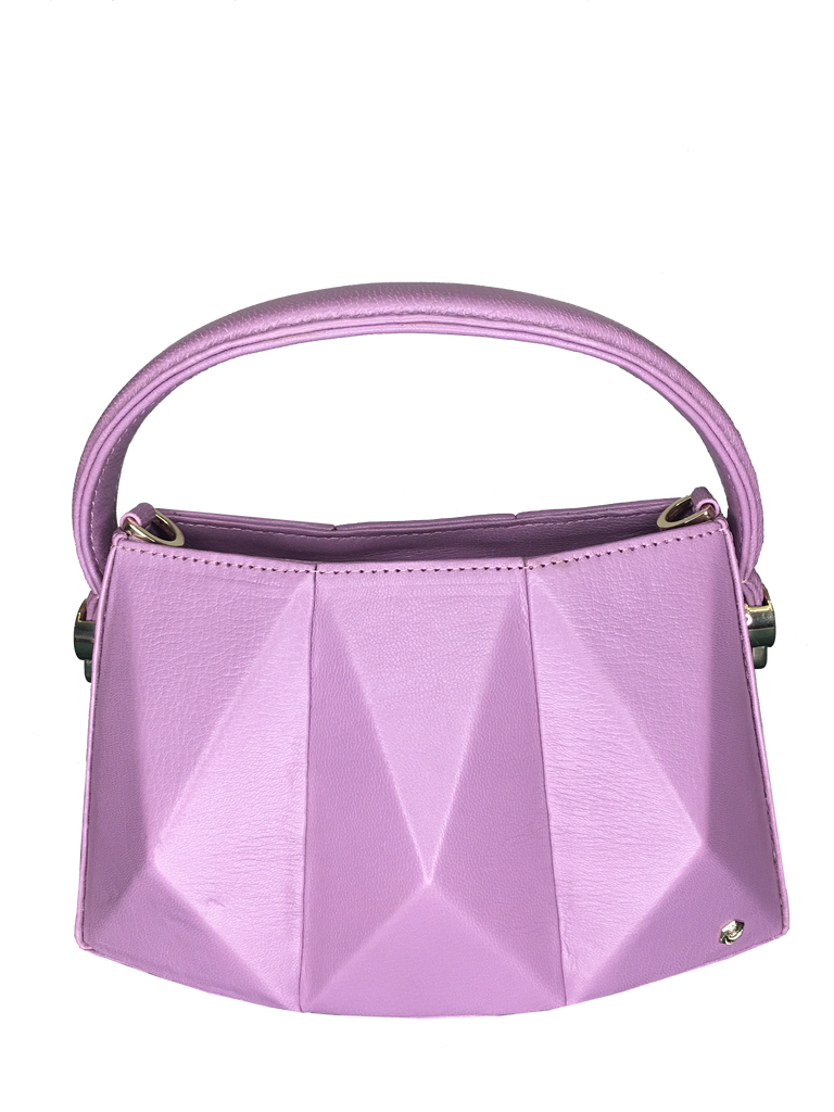 Warp Lilac Leather Mini Bag | Sample |