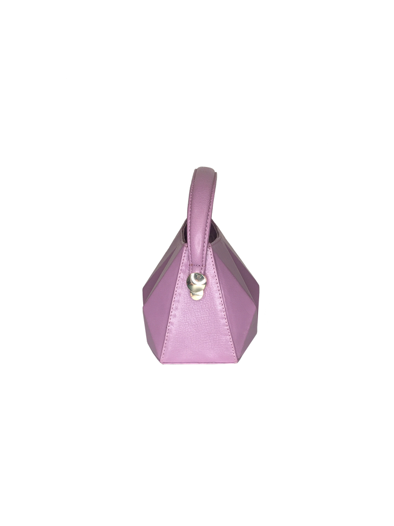 Warp Lilac Leather Mini Bag | Sample |