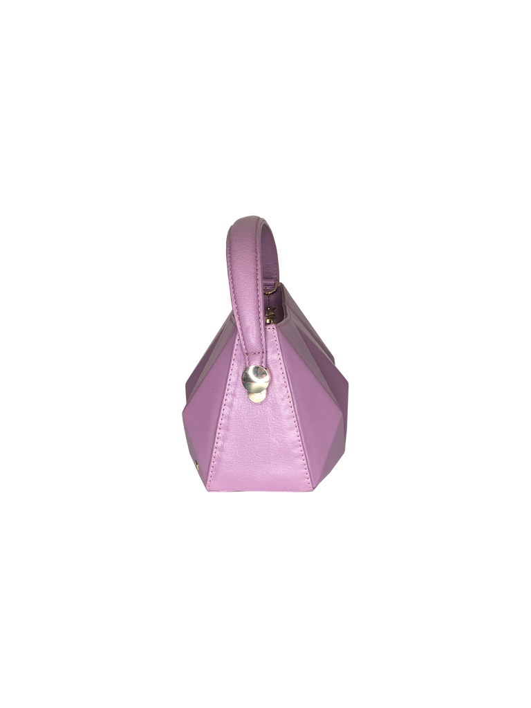 Warp Lilac Leather Mini Bag | Sample |