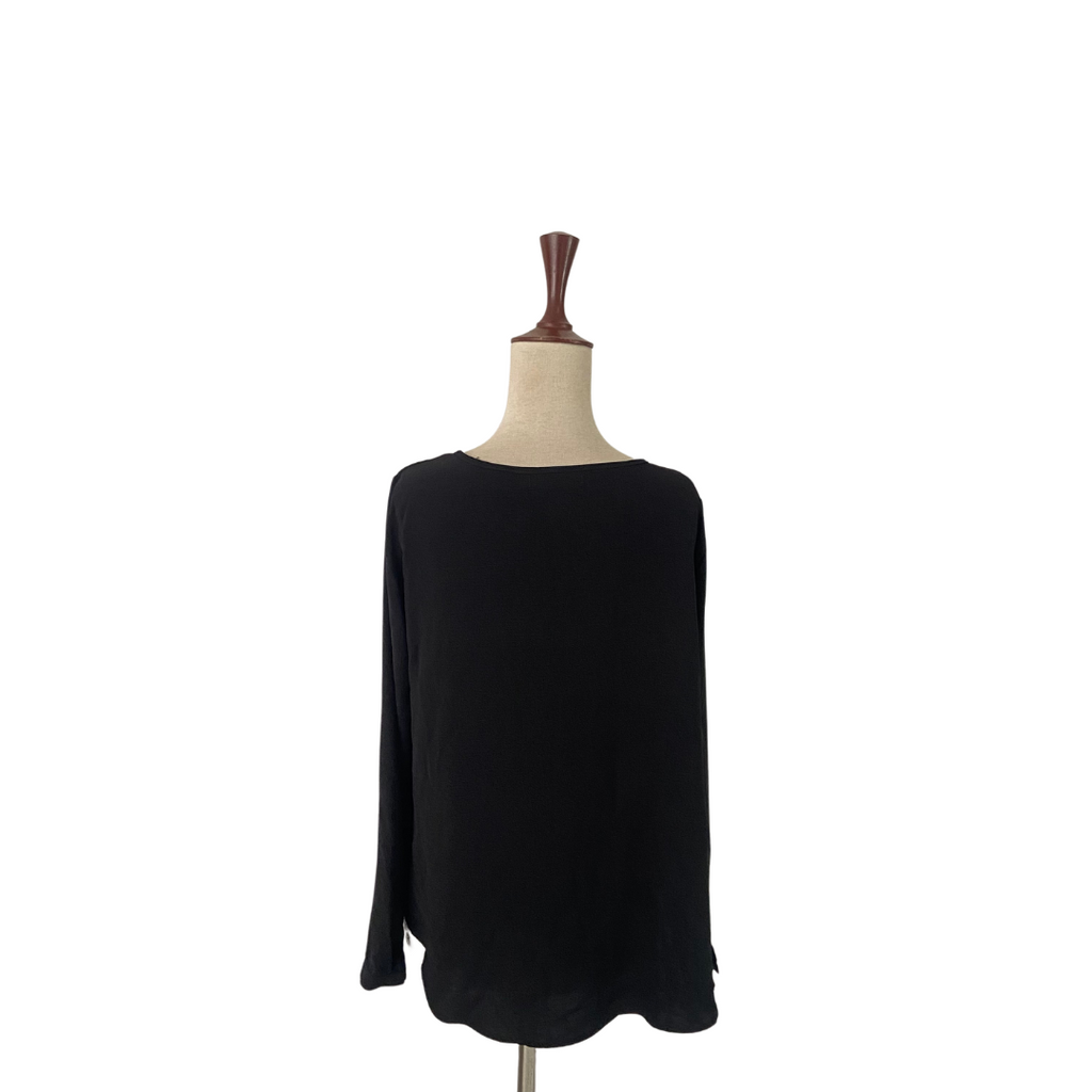 Mantra Black Top With Gold Bar | Brand New |