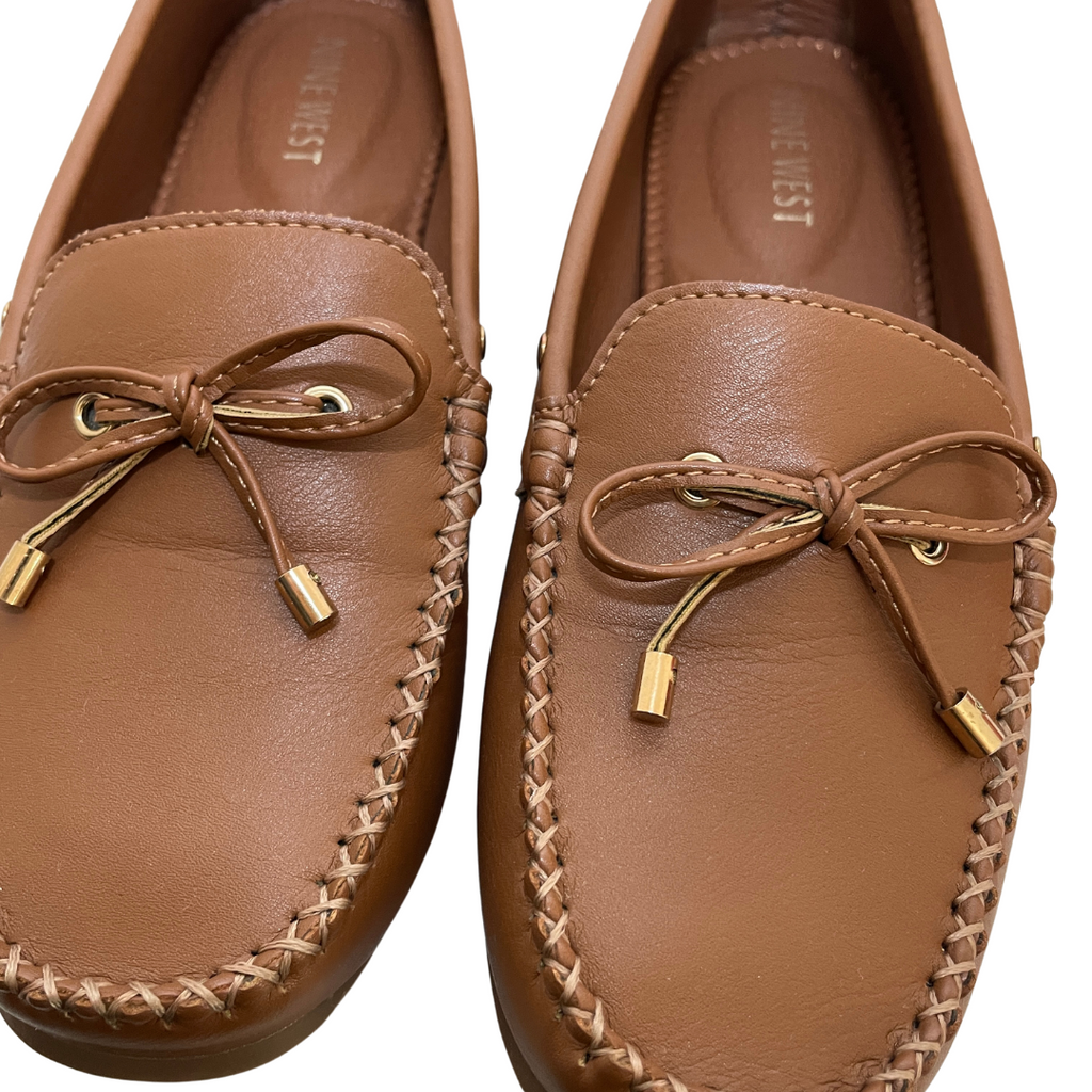 Nine West Tan Moccasin Loafers | Gently Used |