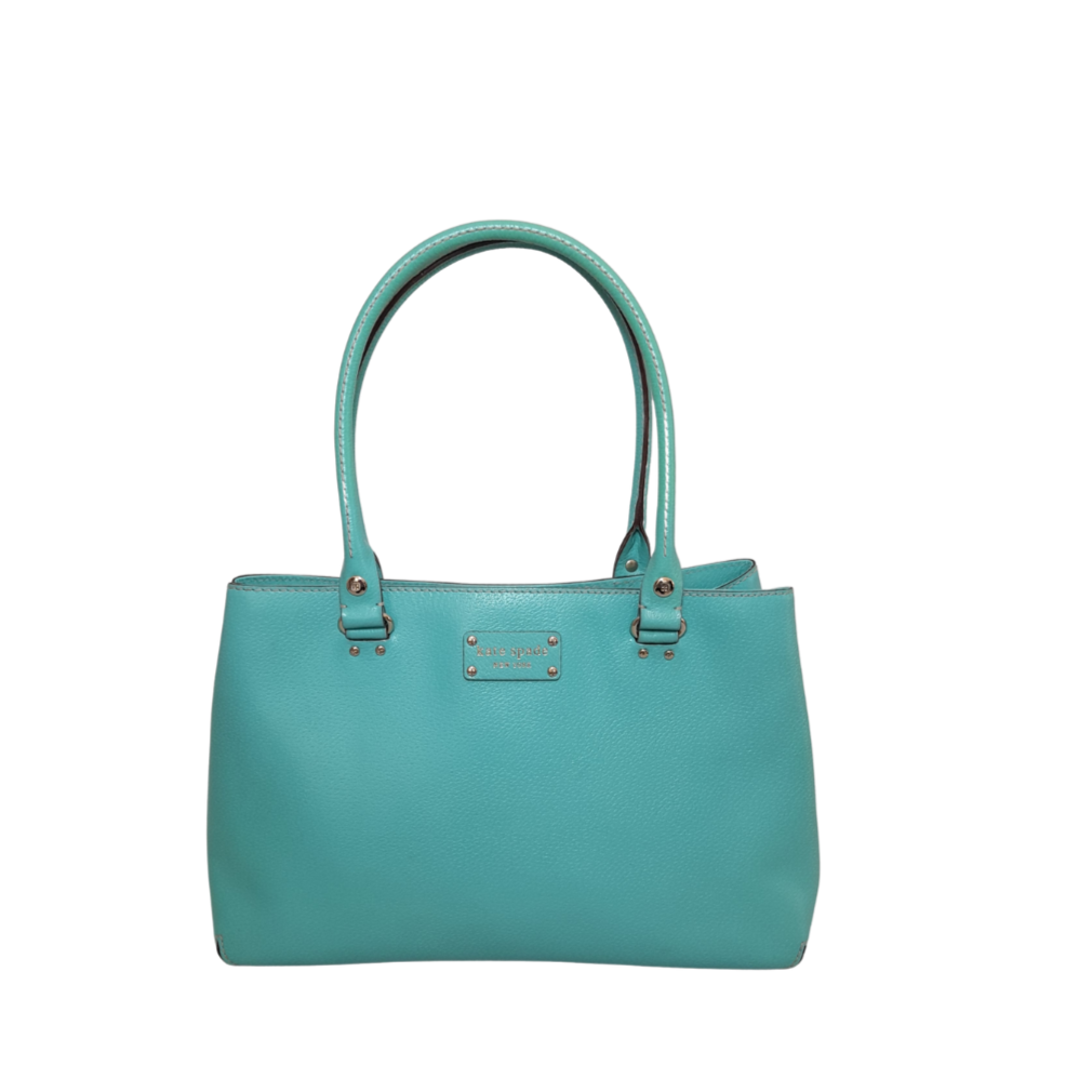 Kate Spade Teal Leather Shoulder Bag | Gently Used |