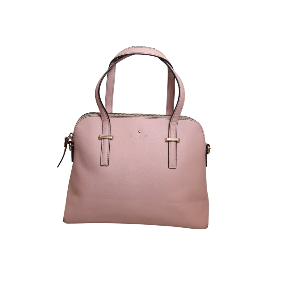 Kate Spade Light Pink Leather Tote | Pre Loved |