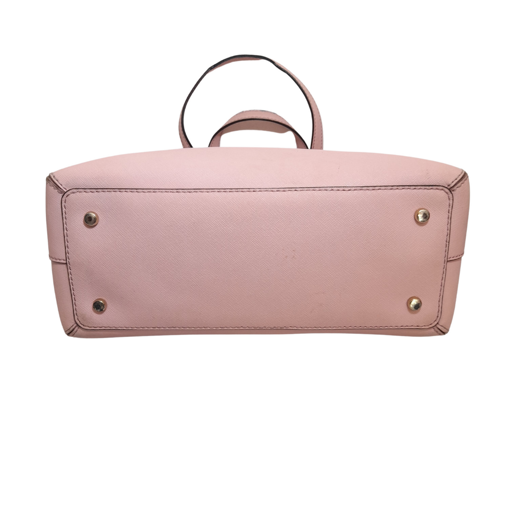 Kate Spade Light Pink Leather Tote | Pre Loved |