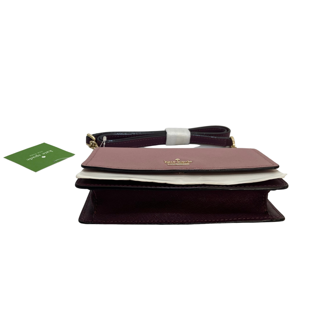 Kate Spade Purple and Pink Cameron Street Shreya Crossbody Bag | Brand New |
