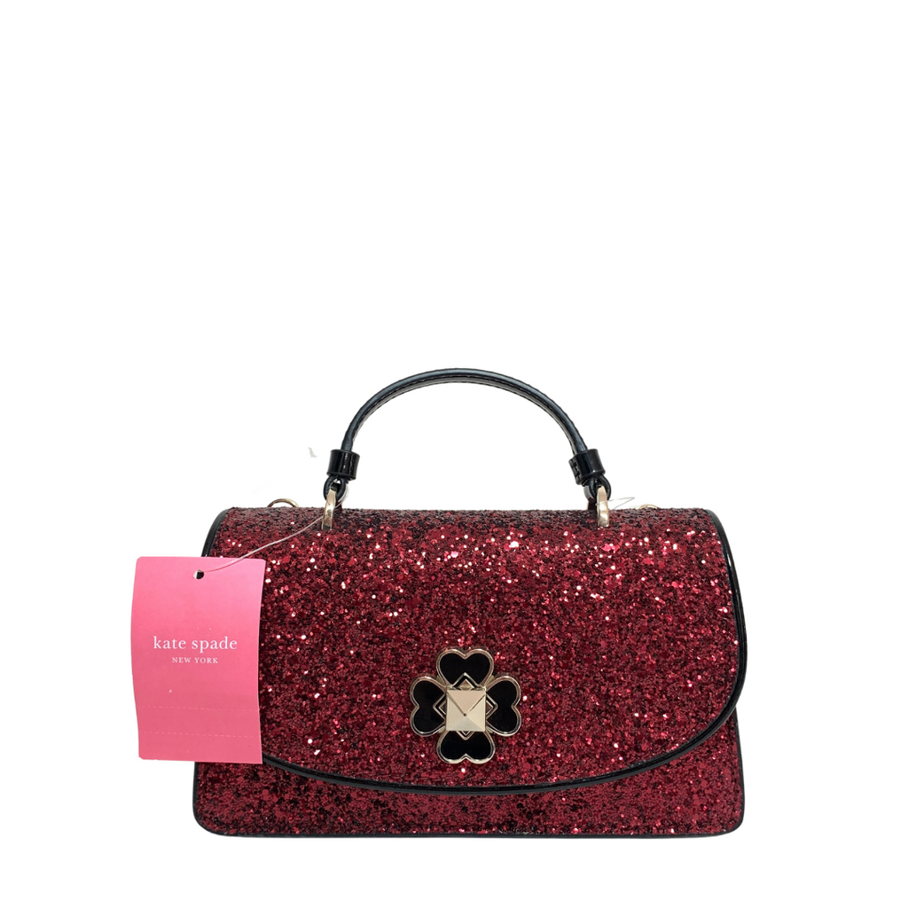 Kate Spade 'Adette' Glitter Mini Top-handle Crossbody Bag | Brand New |