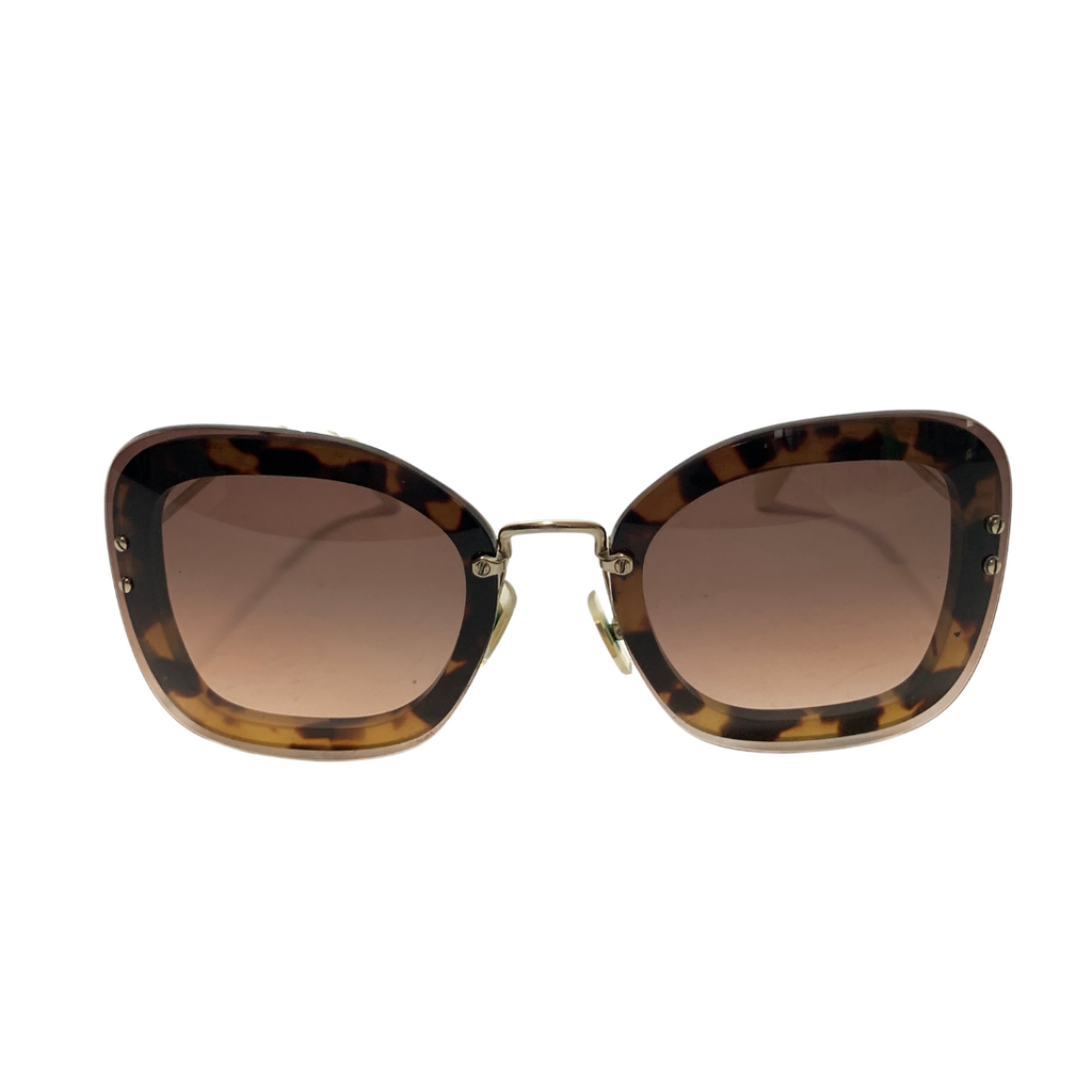 Miu Miu Square Gradient Sunglasses | Gently Used |