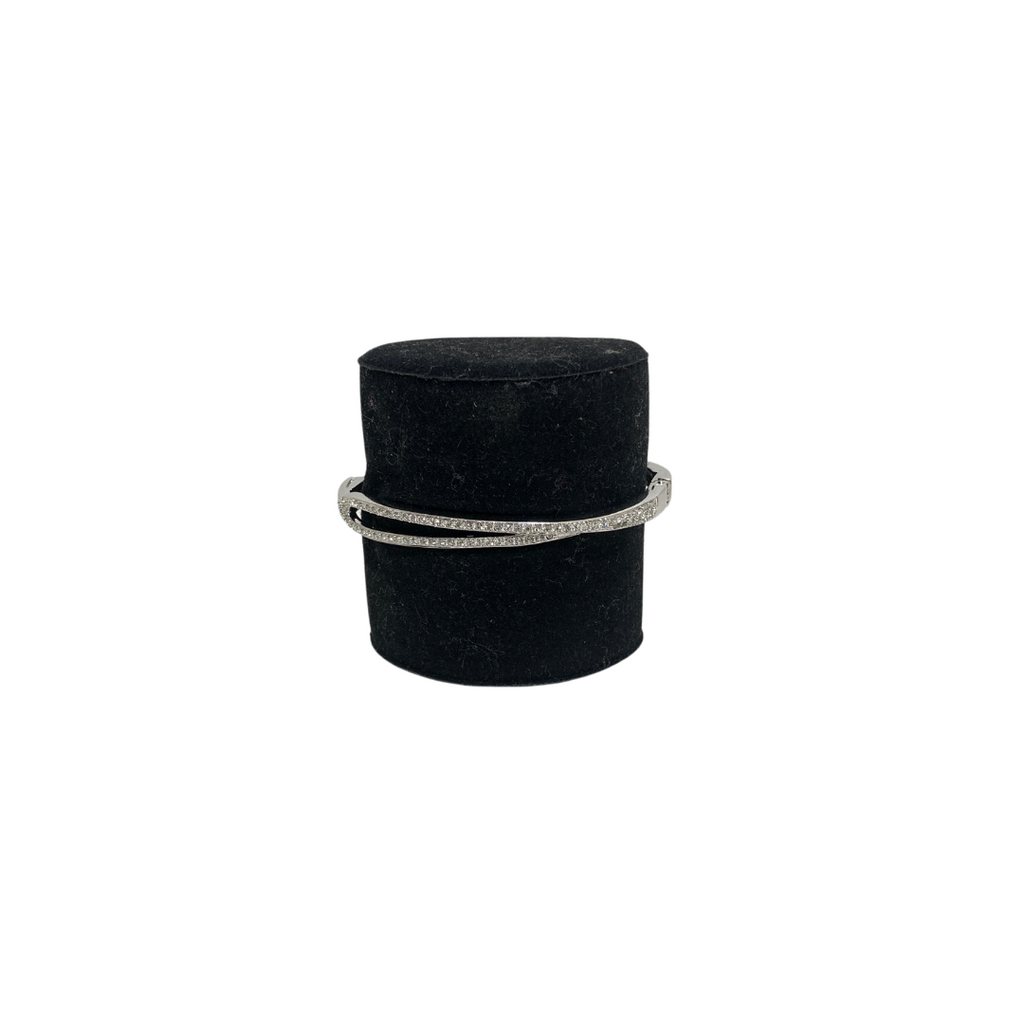 Swarovski Silver Crystal 1800050 Bangle | Brand New |