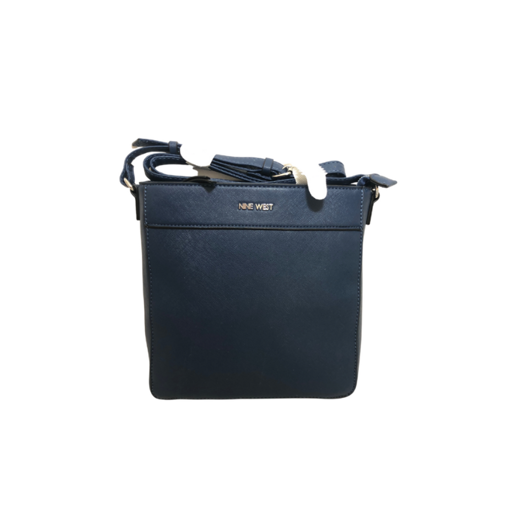 Nine West Blue Square Crossbody Bag | Brand New |