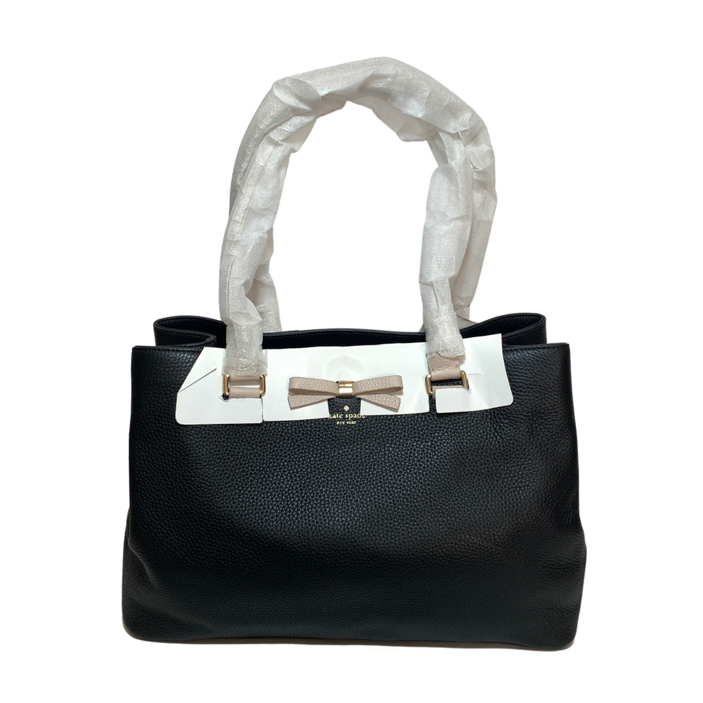 Kate Spade Black Pebbled Leather 'Henderson Street' Shoulder Bag | Brand New |