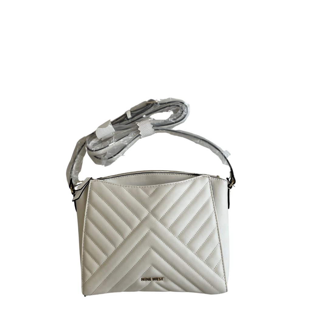 Nine West White 'Paisley' Crossbody | Brand New |