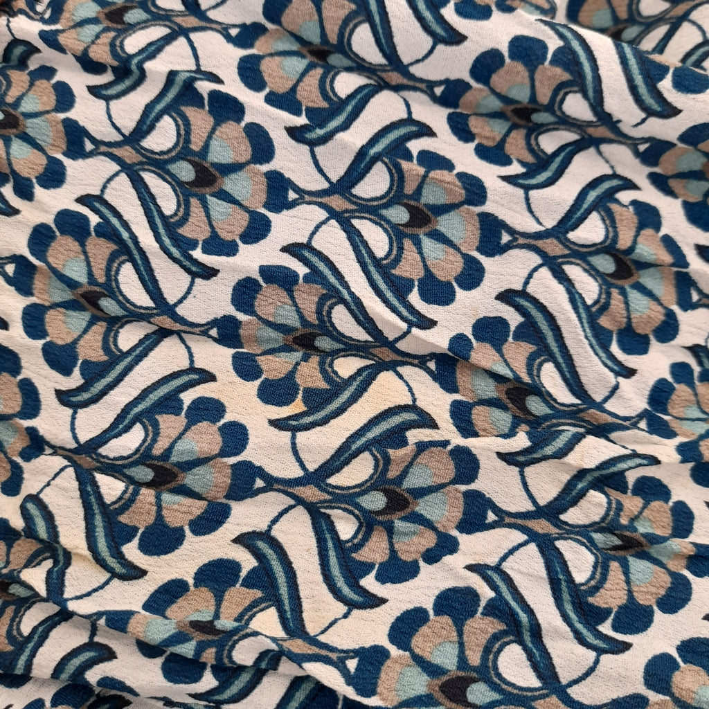 The Collection by Debenhams Printed Rhinestone Knot Top | Gently Used |