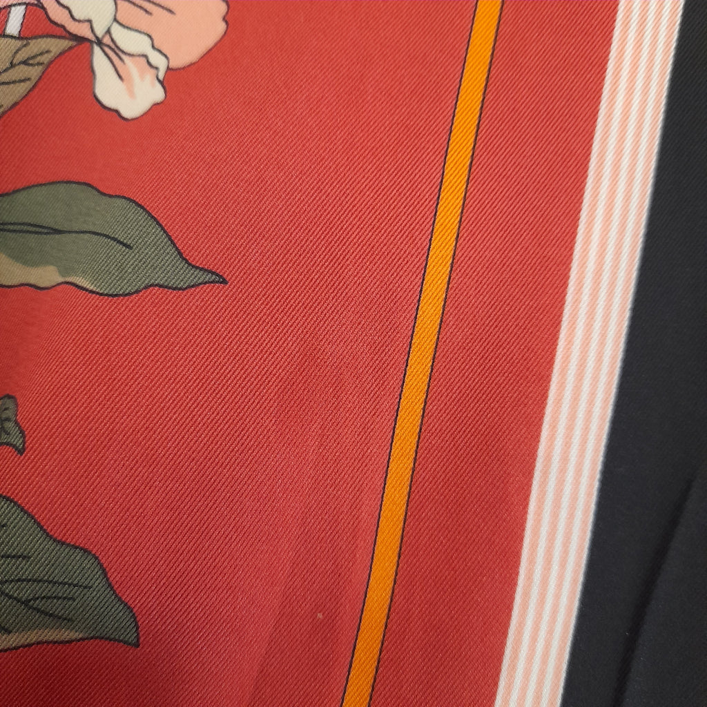 ZARA Black and Pink Floral Printed Kimono | Gently Used |