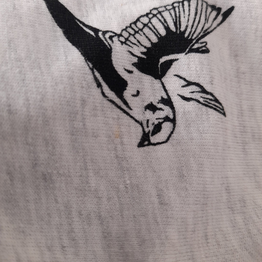 H&M Light Grey Bird Print Sweatshirt | Pre Loved |