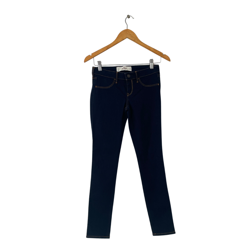 Hollister Dark Blue Stretch Jeggings | Brand New |