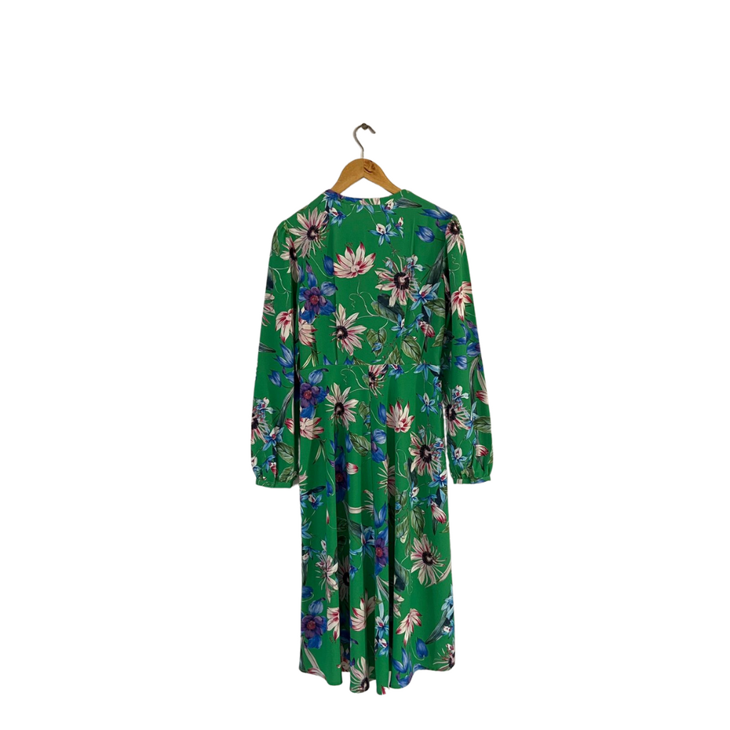 H&M Green Floral Printed Maxi Dress | Gently Used |