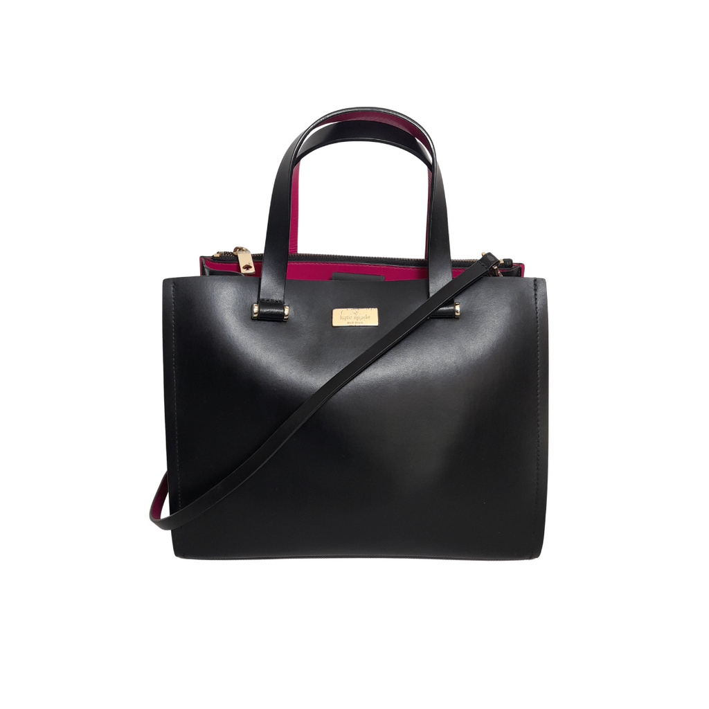 Kate Spade Pink & Leather 'Arbour Hill' Satchel | Pre Loved |