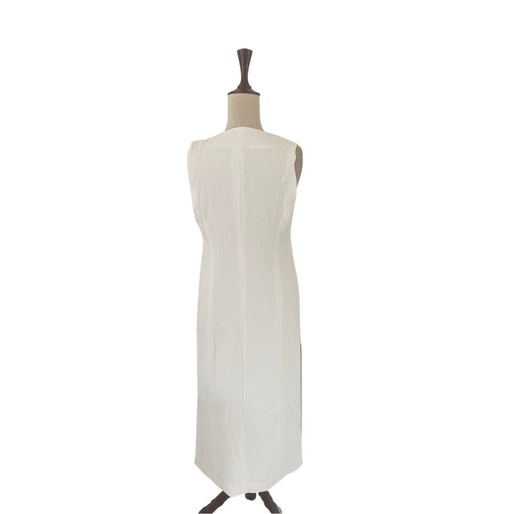 ZARA White Open Long Jacket | Brand New |