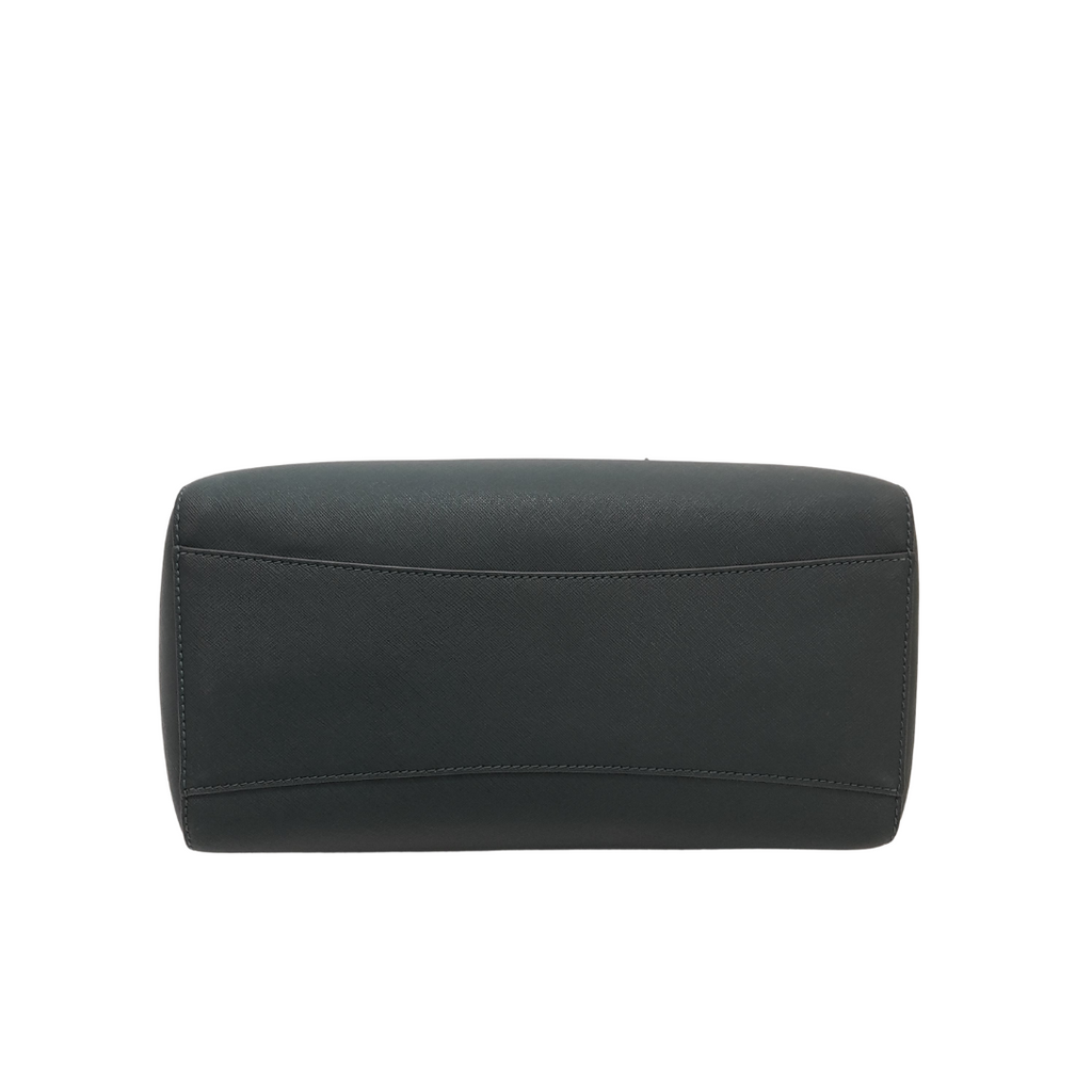 Tory Burch Forest Green 'Robinson' Small Leather Tote | Brand New |