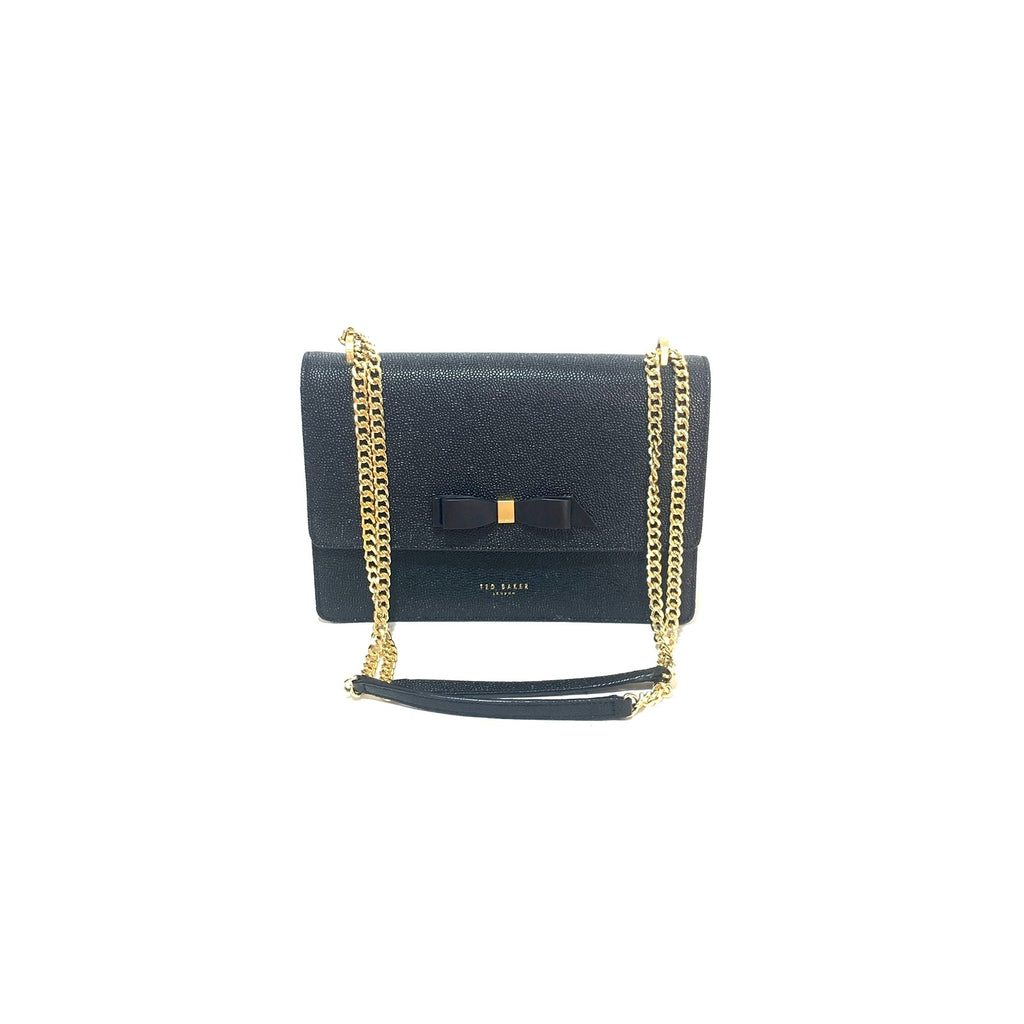 Ted Baker Black 'Joanna' Convertible Crossbody Bag | Brand New |