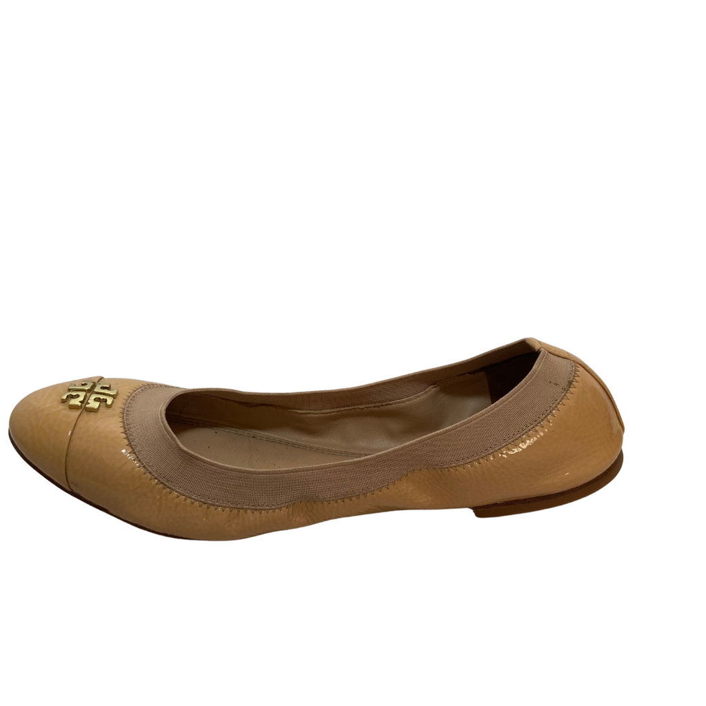 Tory Burch Beige 'Jolie' Ballet Flats | Pre Loved |