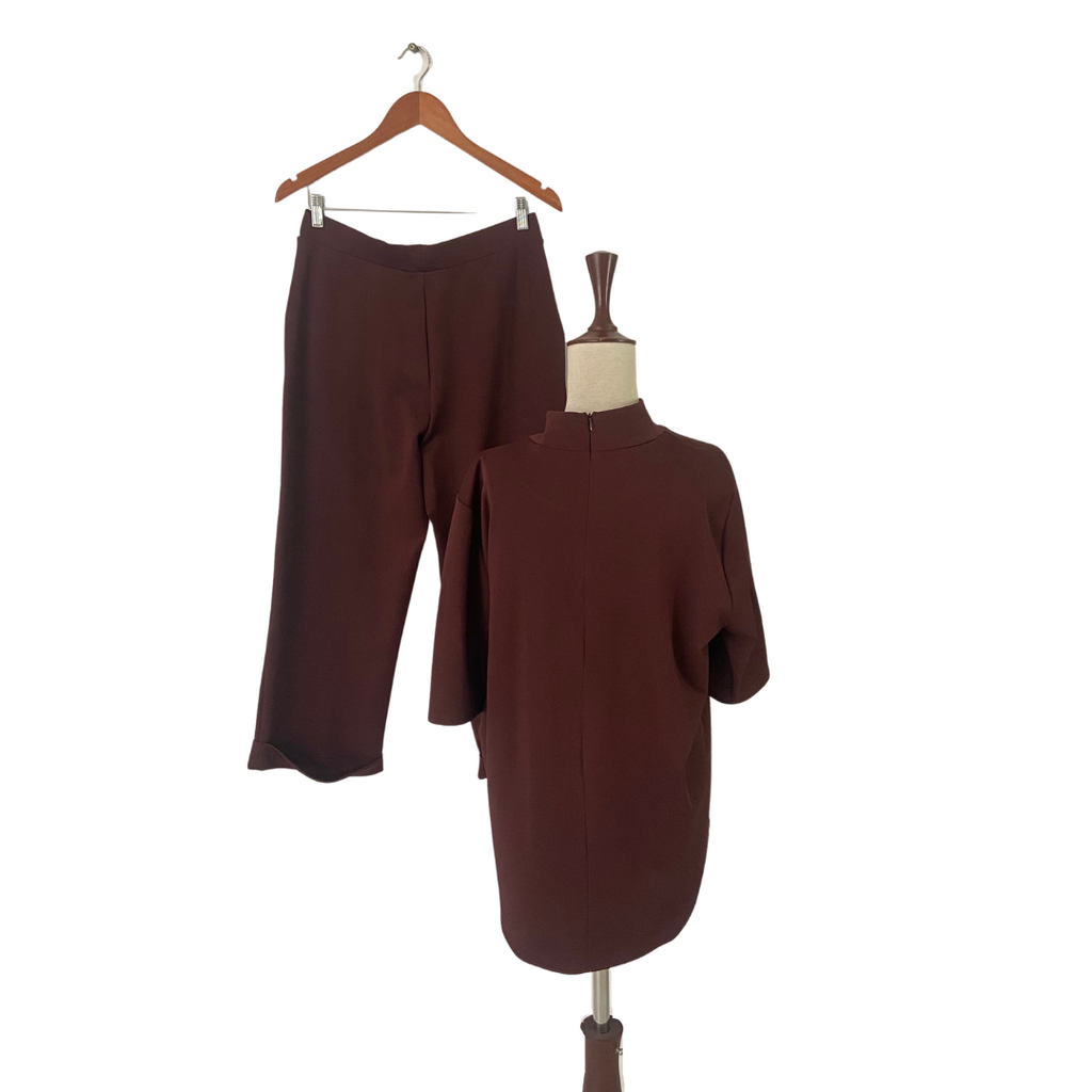 ZARA Maroon Co-ord Set | Pre Loved |