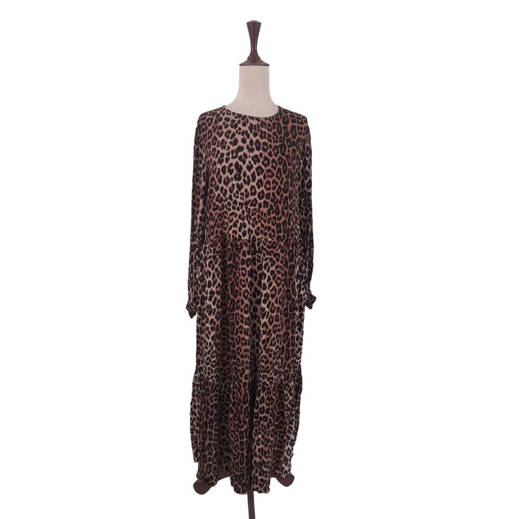H&M Cheetah Print Maxi Dress | Gently Used |