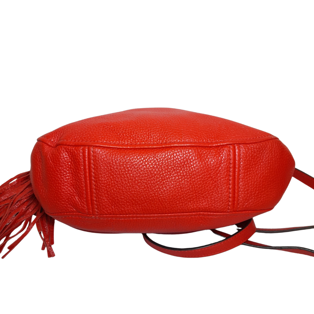 Michael Kors Red Sienna 'Bedford' Crossbody Bag | Pre Loved |