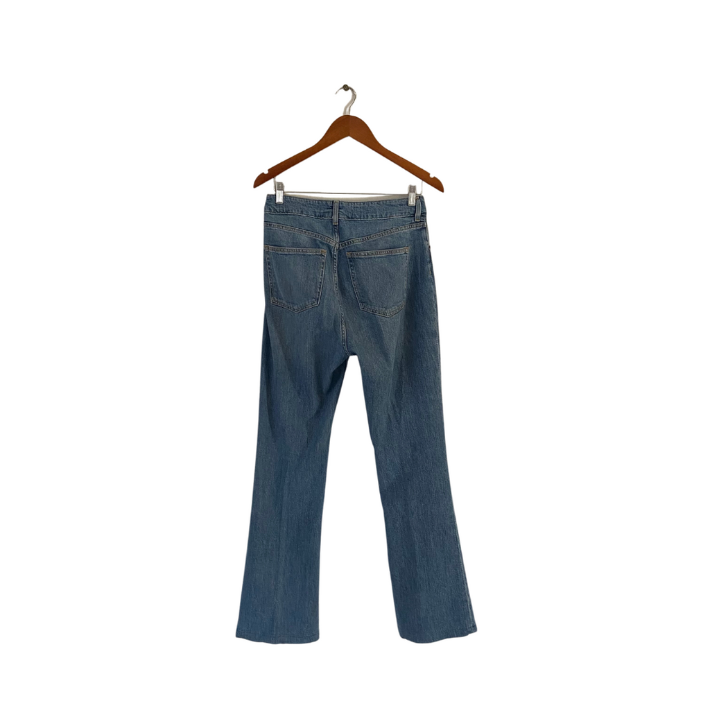 H&M Blue Denim Flared Jeans | Gently Used |