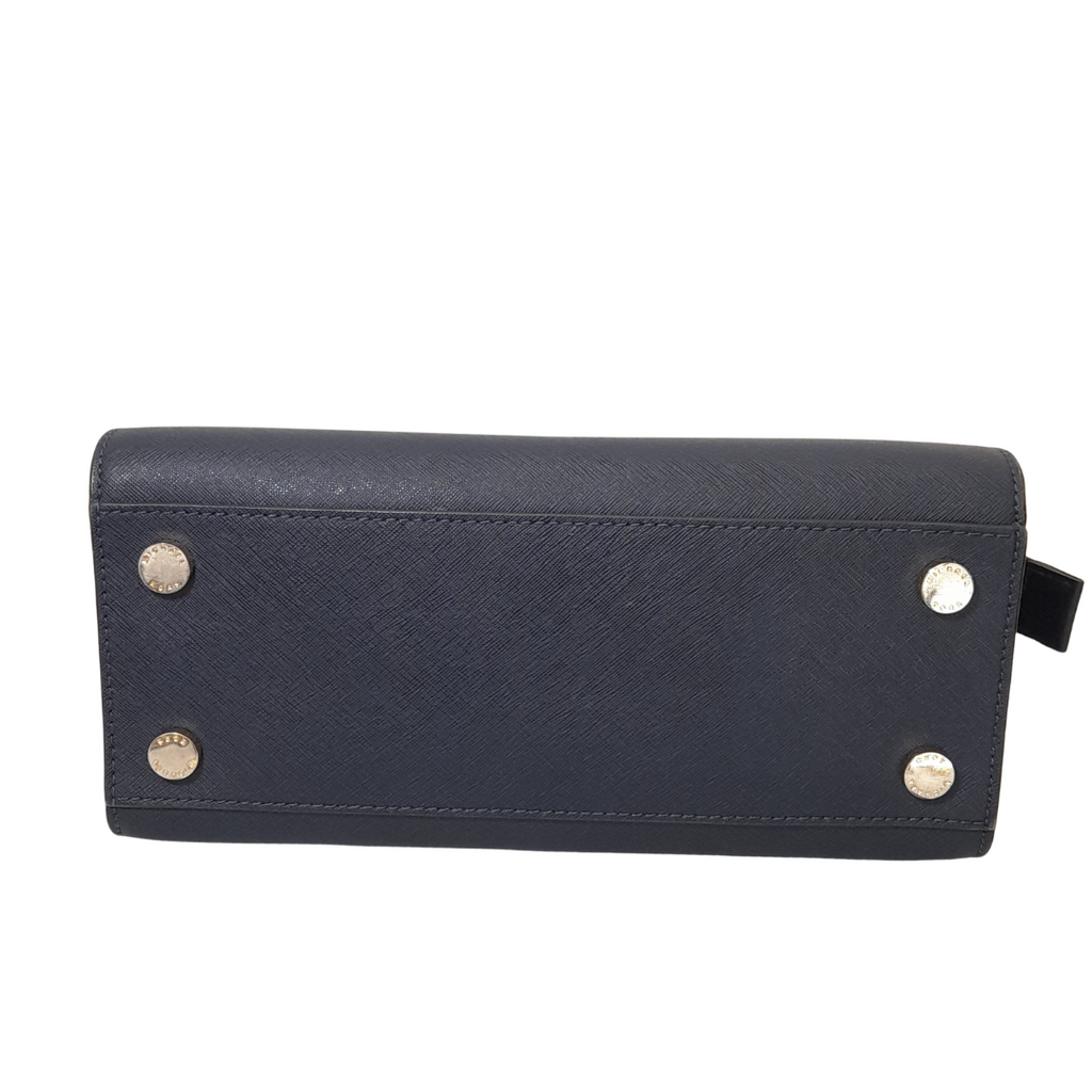 Michael Kors Navy Blue 'Selma' Satchel | Gently Used |