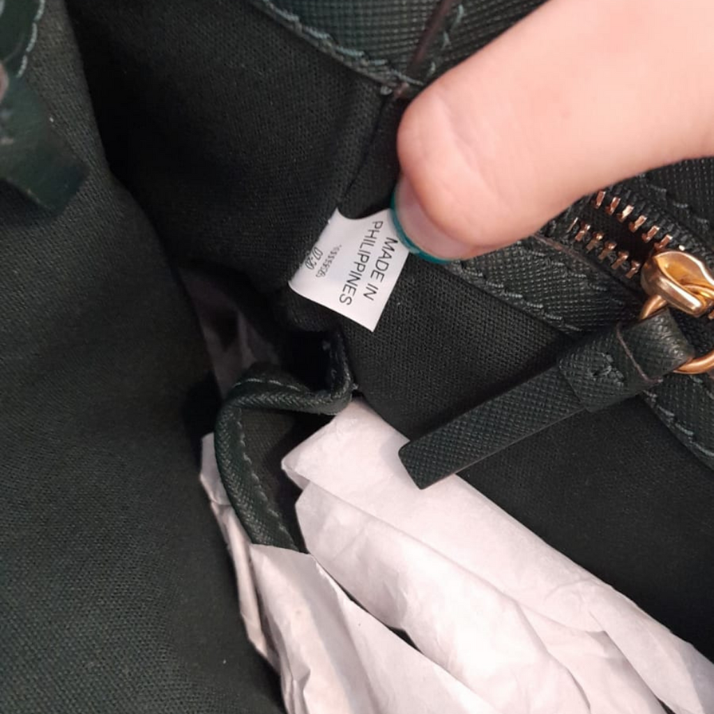 Tory Burch Forest Green 'Robinson' Small Leather Tote | Brand New |