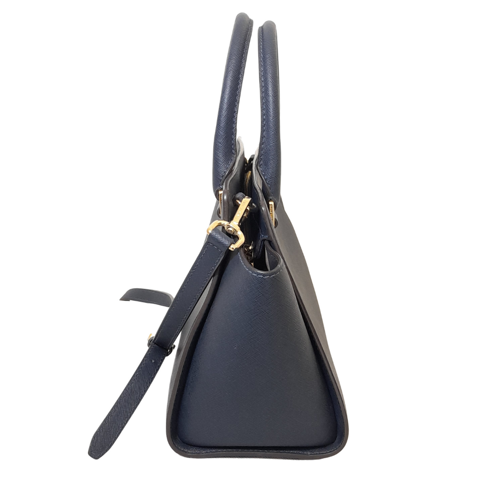 Michael Kors Navy Blue 'Selma' Satchel | Gently Used |