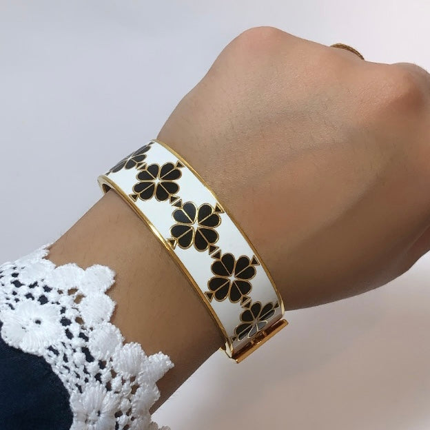 Kate Spade Black & White Cuff | Gently Used |