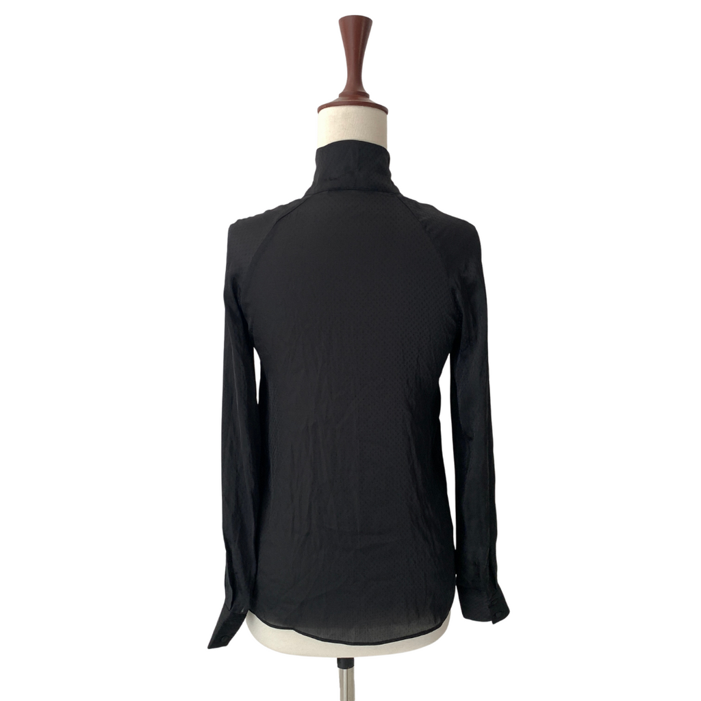 Iconic Black Knot Blouse | Like New |