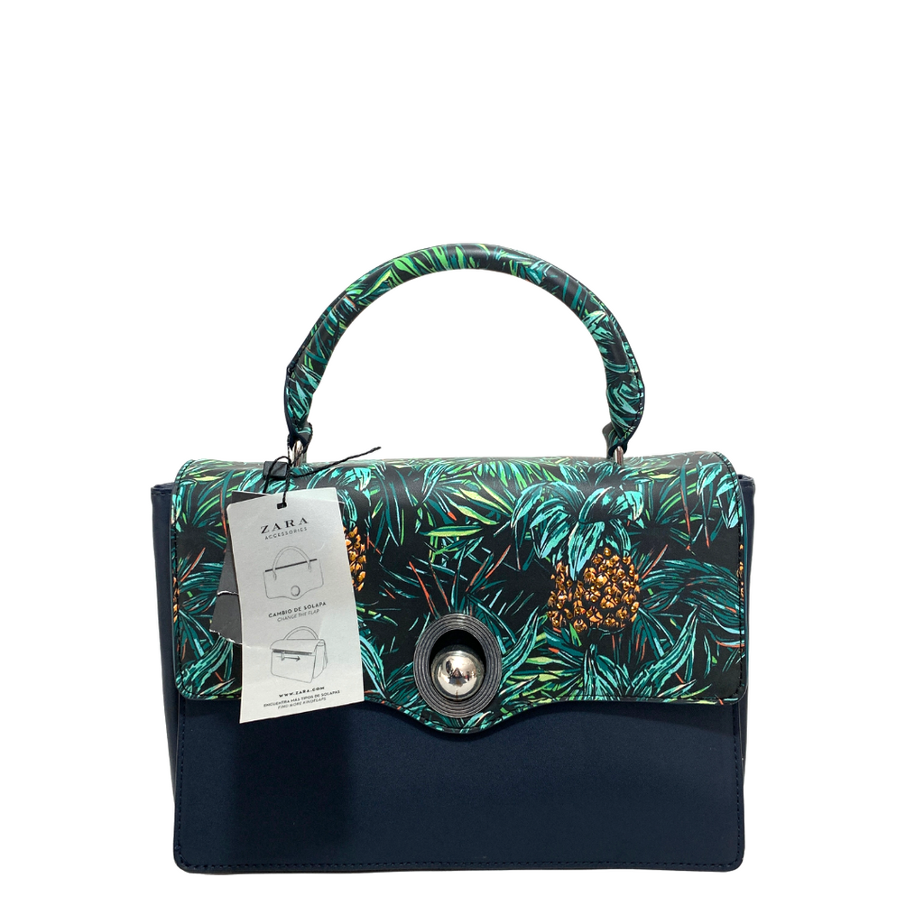 ZARA Navy 2-in-1 Tote  | Pre Loved |