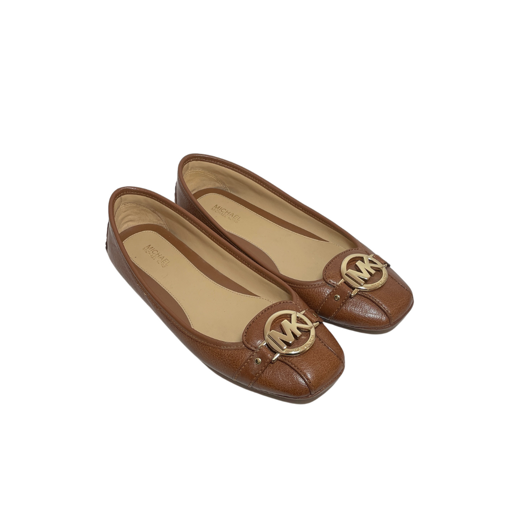 Michael Kors Tan Leather 'Fulton' Loafers | Pre Loved |