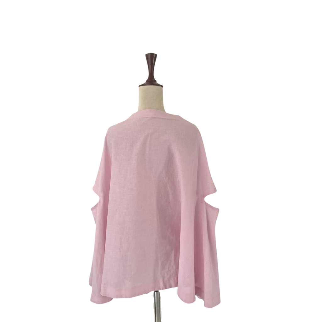 Miraka by Misha Lakhani Pink Poncho Top | Pre Loved |
