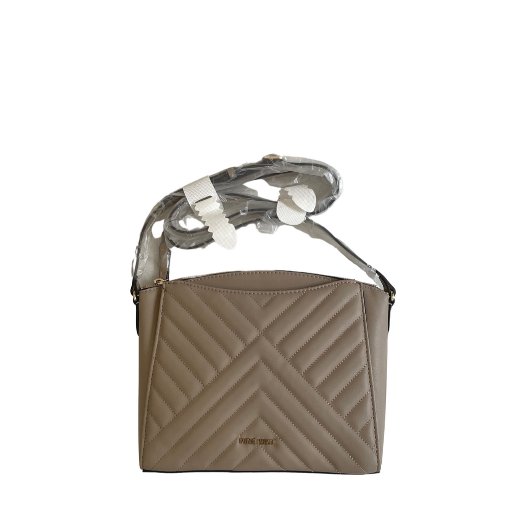 Nine West Greige 'Paisley' Crossbody | Brand New |