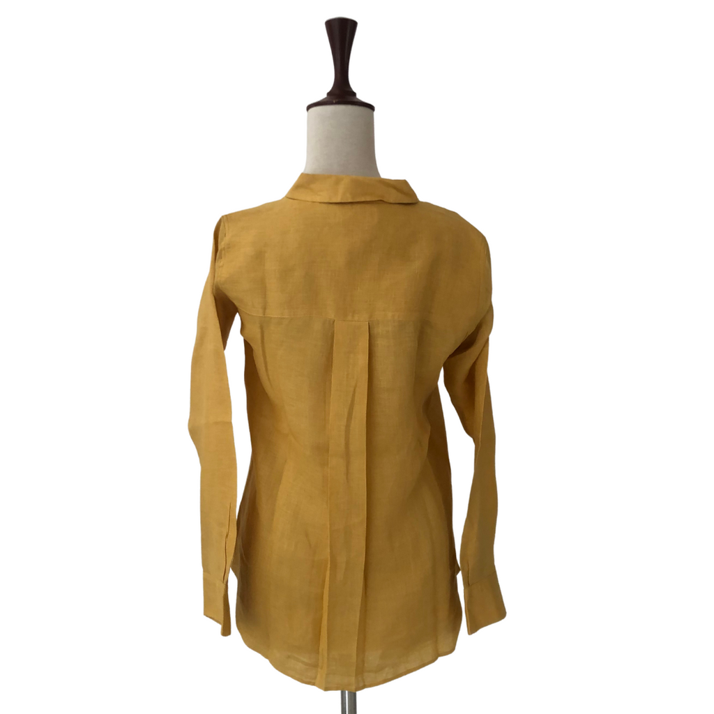 Uniqlo Yellow Collared Shirt | Gently Used |