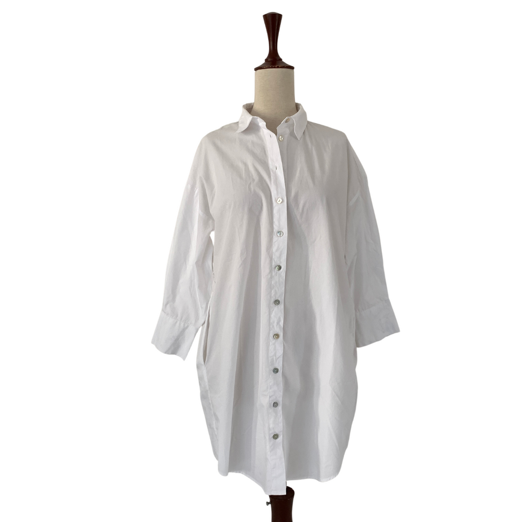 ZARA White Oversized Shirt | Pre Loved |