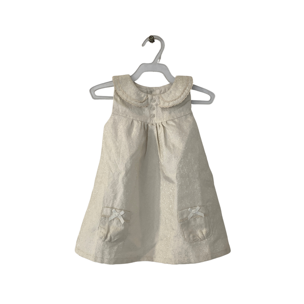 Juniors White Dress (9 -12 months) | Brand New |