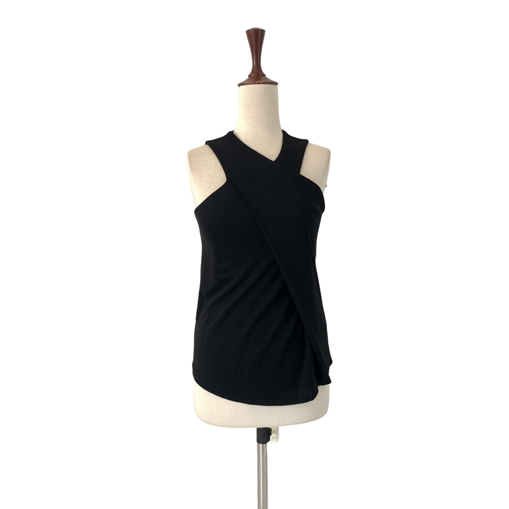 Massimo Dutti Black Sleeveless Top | Brand New |
