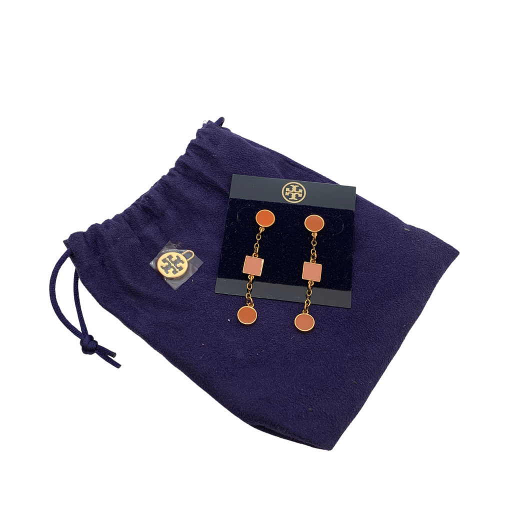 Tory Burch 'Clemens' Drop Earrings | Brand New |