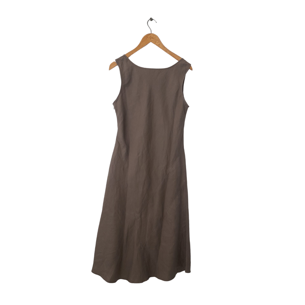 Jodhpur Khaki Long Dress | Pre Loved |