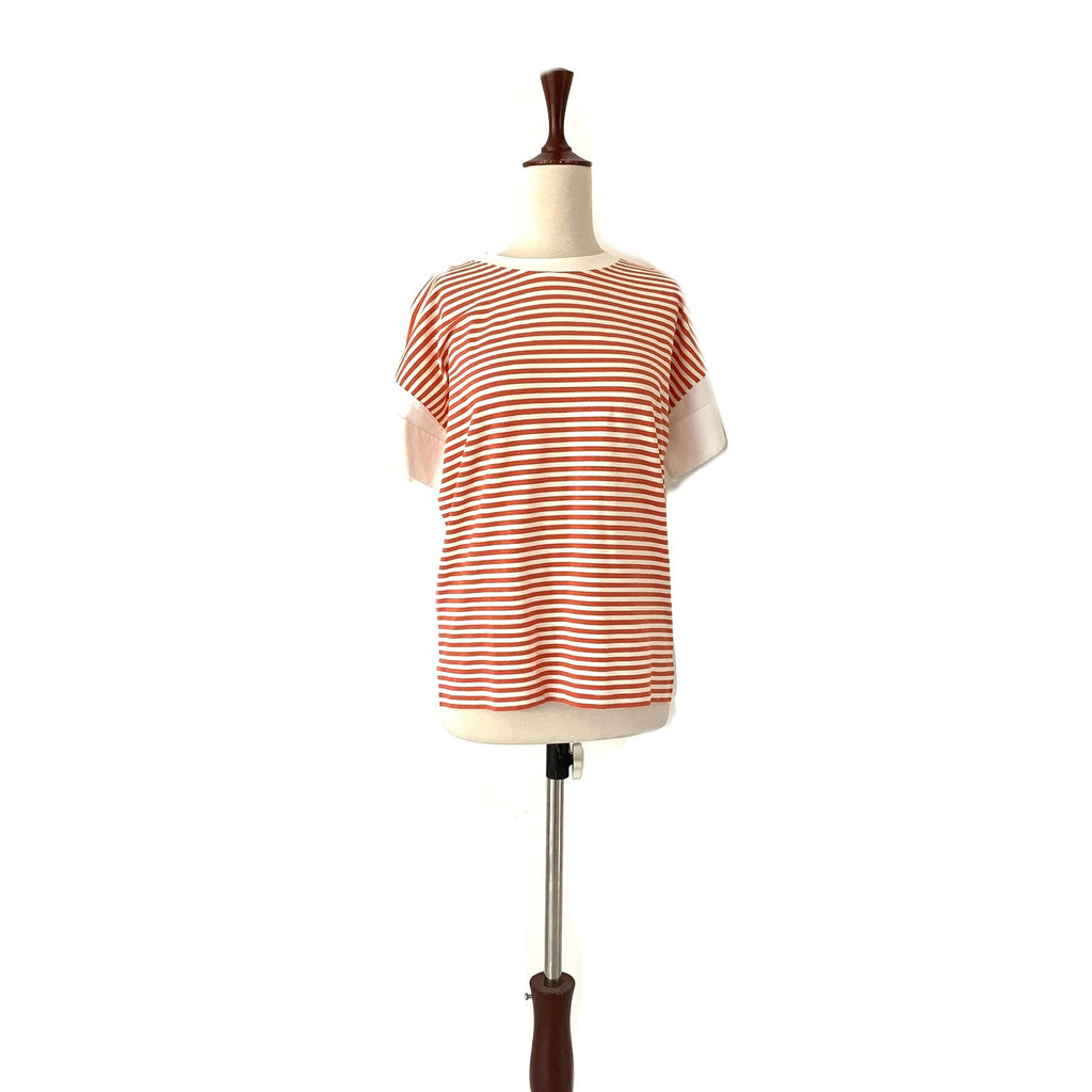 Moschino Collection Red & White Striped Shirt | Pre Loved |