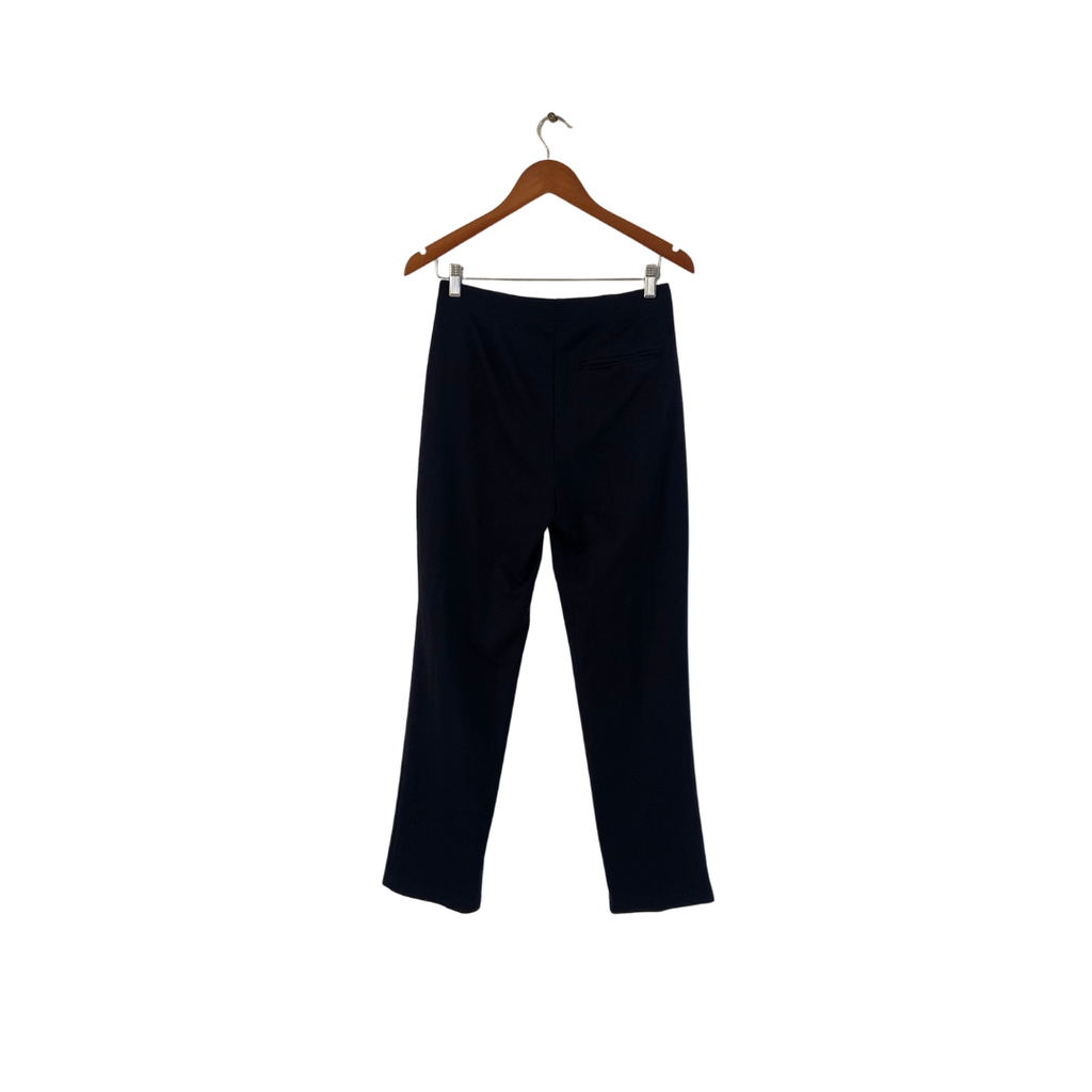 Marks & Spencer Collection Black Slim-fit Stretch Pants | Brand New |