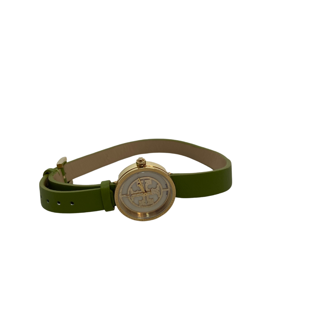 Tory Burch Green 'TRB4022' Wraparound Watch | Gently Used |